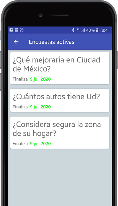 screen_app_smartcity_polls Encuestas geolocalizadas